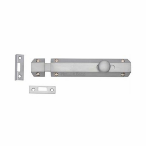 Surface Door Bolts Satin Chrome 150mm