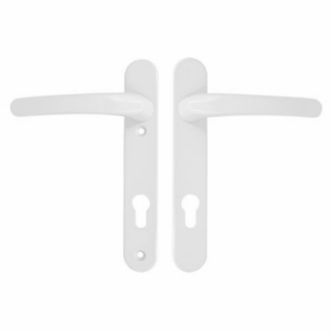 122mm Centres UPVC Multipoint Door Handle White