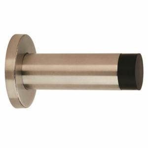 Wall Mounted Concealed Rose Door Stop Stainless Steel 103mm