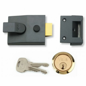 Yale 89 Rim Nightlatch With DMG Case & PB Cylinder
