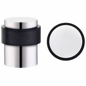 ZAS85PS Round Floor Mounted Door Stop Polished Stainless