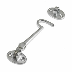 102mm Silent Cabin Hook Satin Chrome