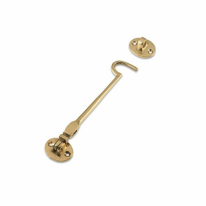 152mm Silent Cabin Hook Polished Brass