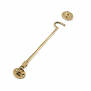 254mm Silent Cabin Hook Polished Brass