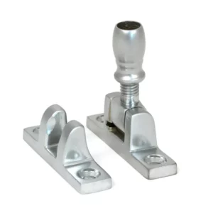 Anvil Mushroom Brighton Fastener Satin Chrome (Square) 45981