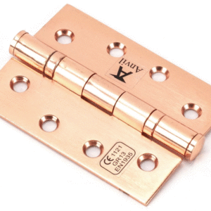 Anvil 102x76x3mm Ball Bearing Butt Hinge Polished Bronze 46526
