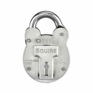 Squire 555 51mm Old English Galvanized Padlock