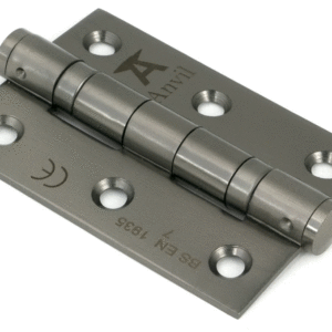Anvil 76x50x2mm Ball Bearing Butt Hinge Aged Bronze 83976