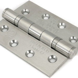 Anvil 102x76x3mm Ball Bearing Butt Hinge Satin Stainless Steel 91039