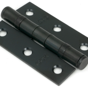 Anvil 76x50x2mm Ball Bearing Butt Hinge Black 91041