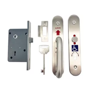 NKS Radar Reversible Disabled Bathroom Lockset