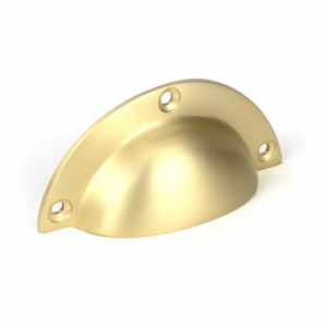 Anvil 100mm Plain Drawer Pull Satin Brass 50950