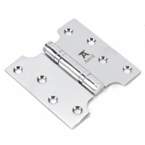 Anvil 102x102x3mm Parliament Hinge Polished Chrome 49557