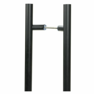 Anvil 1500x32mm Offset T Bar Pull Handle Back to Back Matt Black (316) 50796