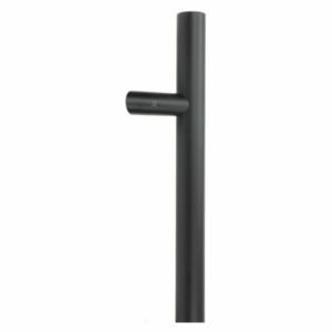 Anvil 1500x32mm Offset T Bar Pull Handle Bolt Fix Matt Black (316) 50795