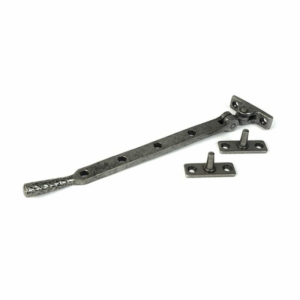 Anvil 250mm Hammered Newbury Casement Stay Pewter 46480
