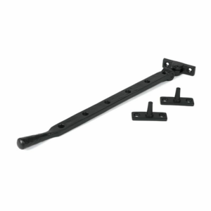 Anvil 300mm Hammered Newbury Casement Stay Matt Black 46482