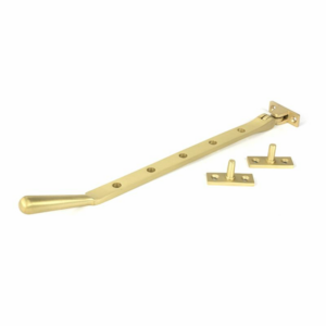 Anvil 300mm Newbury Casement Stay Satin Brass 50928