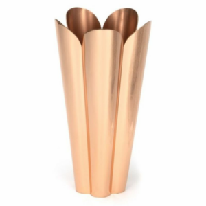 Anvil Smooth Flora Vase Copper 47126