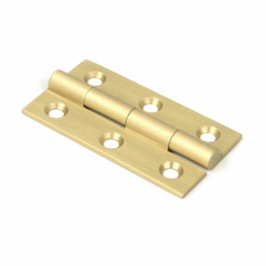 Anvil 50x28x2mm Butt Hinge Satin Brass 50915