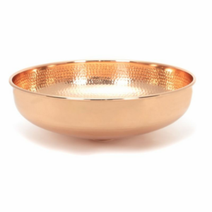 Anvil Hammered Round Sink Copper 47197