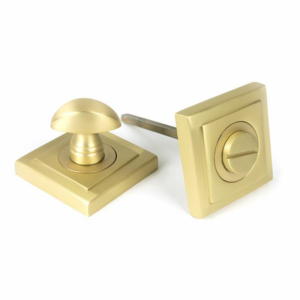 Anvil Bathroom Thumbturn (Square) Satin Brass 50883