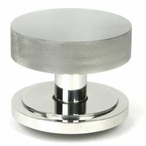 Anvil Brompton Centre Door Knob (Art Deco) Polished Stainless Steel (316) 46767