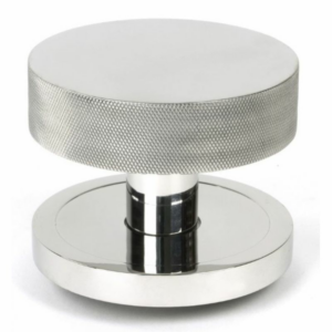 Anvil Brompton Centre Door Knob (Plain) Polished Stainless Steel (316) 46766