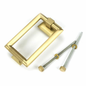 Anvil Brompton Doctors Door Knocker Satin Brass 50885