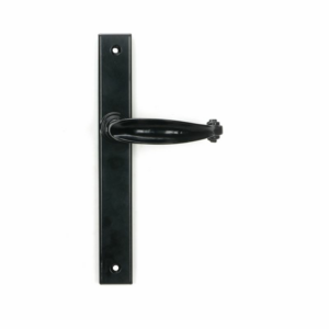 Anvil Cottage Slimline Espag Lever Latch Furniture Black 46400
