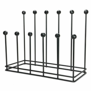 Anvil Six Pair Boot Rack Holder Matt Black 47108