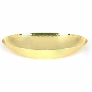 Anvil Hammered Oval Sink Brass 47205