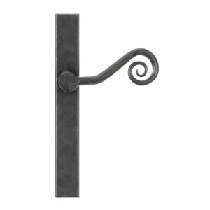 Anvil Monkeytail Slimline Espag Lever Latch Latch External Beeswax RH 46399R