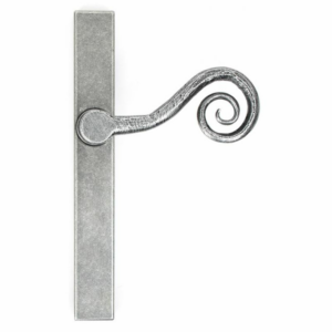 Anvil Monkeytail Slimline Espag Lever Latch Latch Pewter RH 46398R