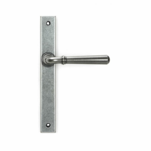 Anvil Newbury Slimline Espag Lever Latch Pewter 46412