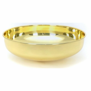 Anvil Smooth Round Sink Brass 47202