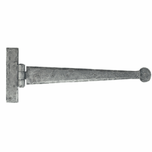 Anvil 305mm Penny End Tee Hinge Pewter 33652