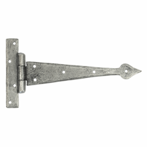 Anvil 230mm Arrow Head Tee Hinge Pewter 33790 (Pair)