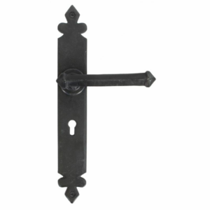 Anvil Tudor Lever Lock Handle Set Beeswax 33170
