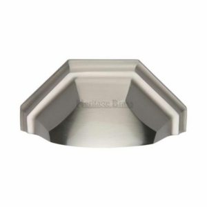Deco Drawer Cup Pull Satin Nickel