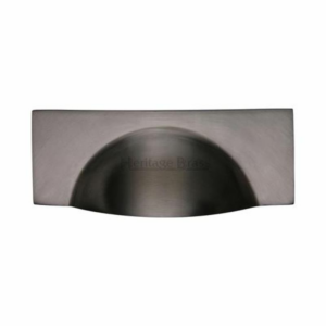 C2764 Hampshire Drawer Cup Pull 112x42mm Matt Bronze