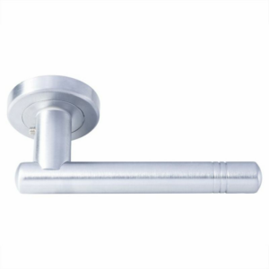 Atalaya Lever on Rose Satin Chrome