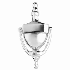 Victorian 152mm Urn Door Knocker Polished Chrome