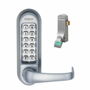 Eclipse ED50PK Outside Access Device Complete With Exidor 297 Panic Push Pad