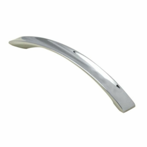 FTD2040ACP Concave Bow Cabinet Handle Polished Chrome
