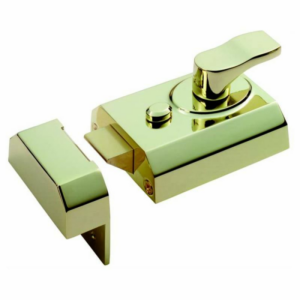 RCN8260EB Rim Cylinder Nightlatch 60mm Electro Brass