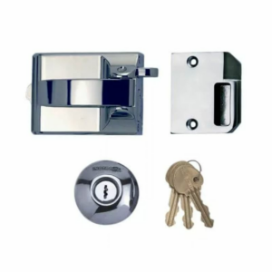 SC71C Ingersoll Deadbolt Rim Nightlatch Complete Chrome