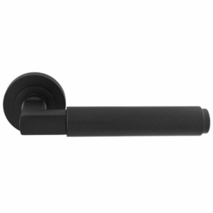 Masano Lever on Rose Matt Black