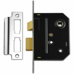 Union Bathroom Locks 2294 63mm Polished Brass