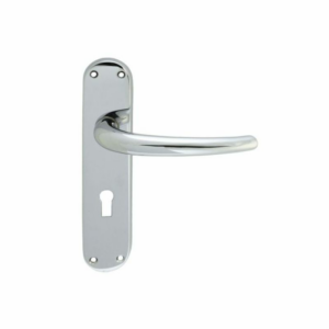 EL32CP Manital Lilla Lever on Latch Backplate Polished Chrome